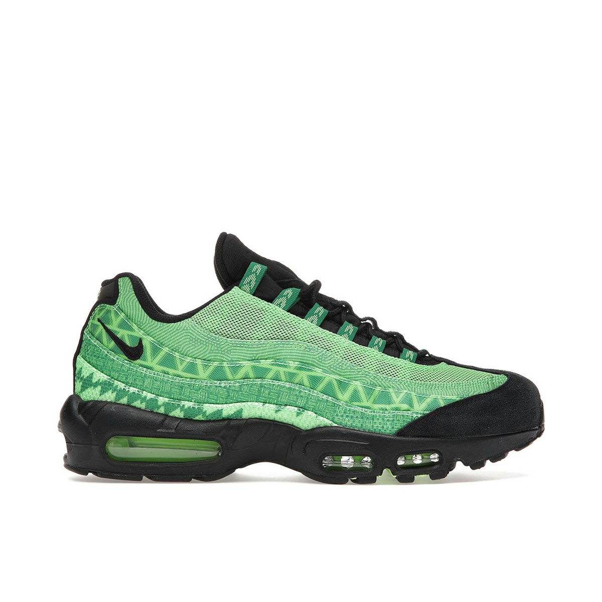 Nike Air Max 95 CTRY 'Naija' Pine Green/Black Sub Lime