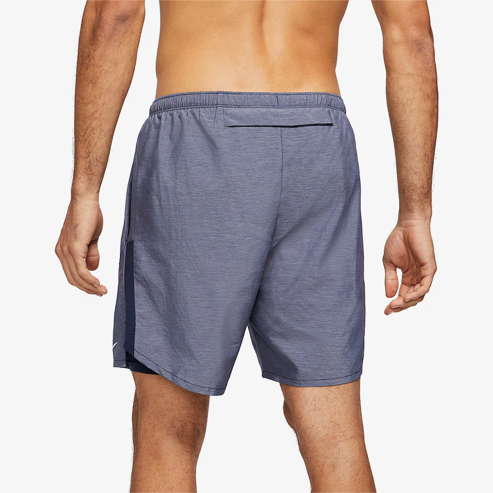 Nike Challenger Dri-Fit 7Inch Brief-Lined Running Shorts 'Obsidian/Heather-Reflective Silver'