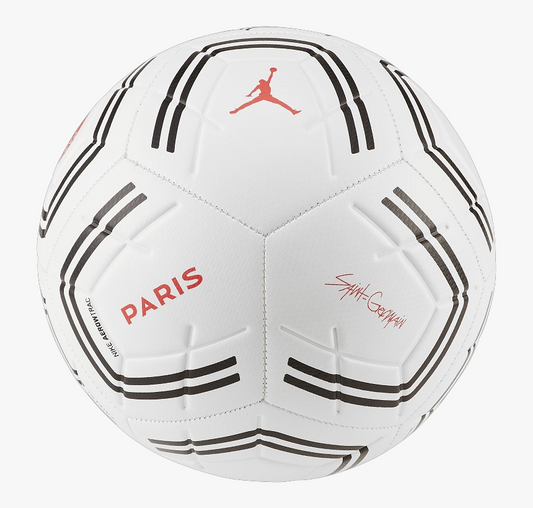 Air Jordan X PSG Strike Football 'White/Black-Crimson'