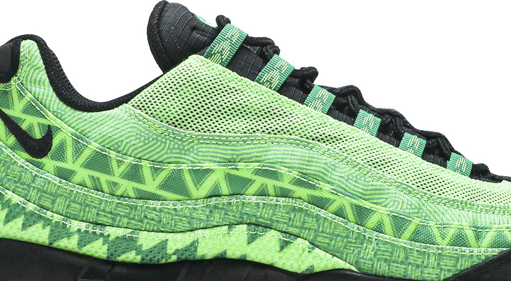 Nike Air Max 95 CTRY 'Naija' Pine Green/Black Sub Lime