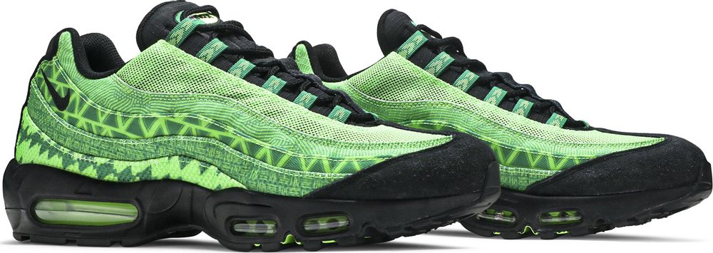 Nike Air Max 95 CTRY 'Naija' Pine Green/Black Sub Lime