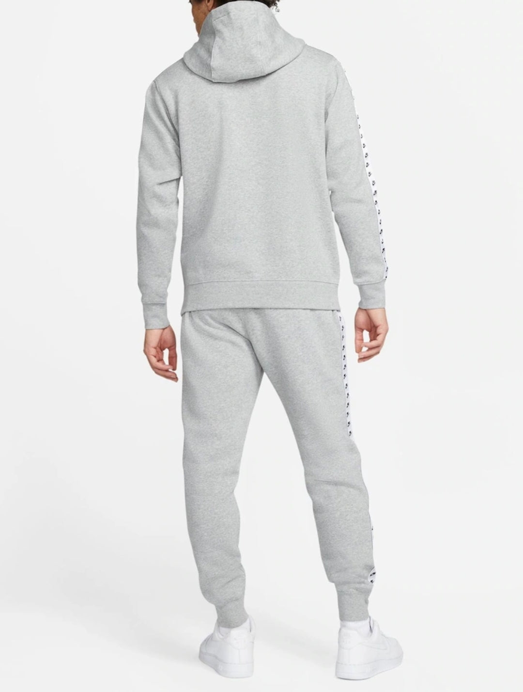 Nike Sportswear Essential Hooded Tracksuit (Grey)