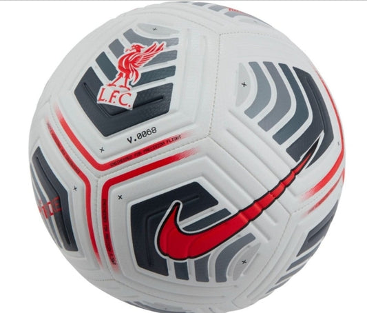 Nike Liverpool FC Strike Football White/Grey/Bright Red