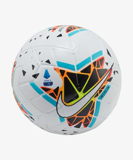 Nike Serie A Merlin Football 'White/Black/Blue Fury'