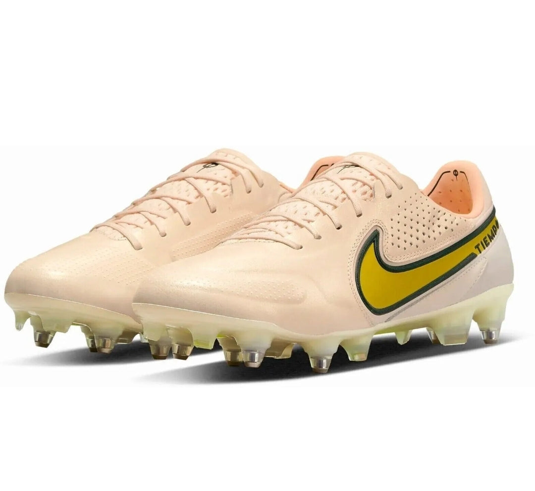 Nike Tiempo Legend 9 Elite SG-Pro AC 'Guava Ice/Yellow Strike'