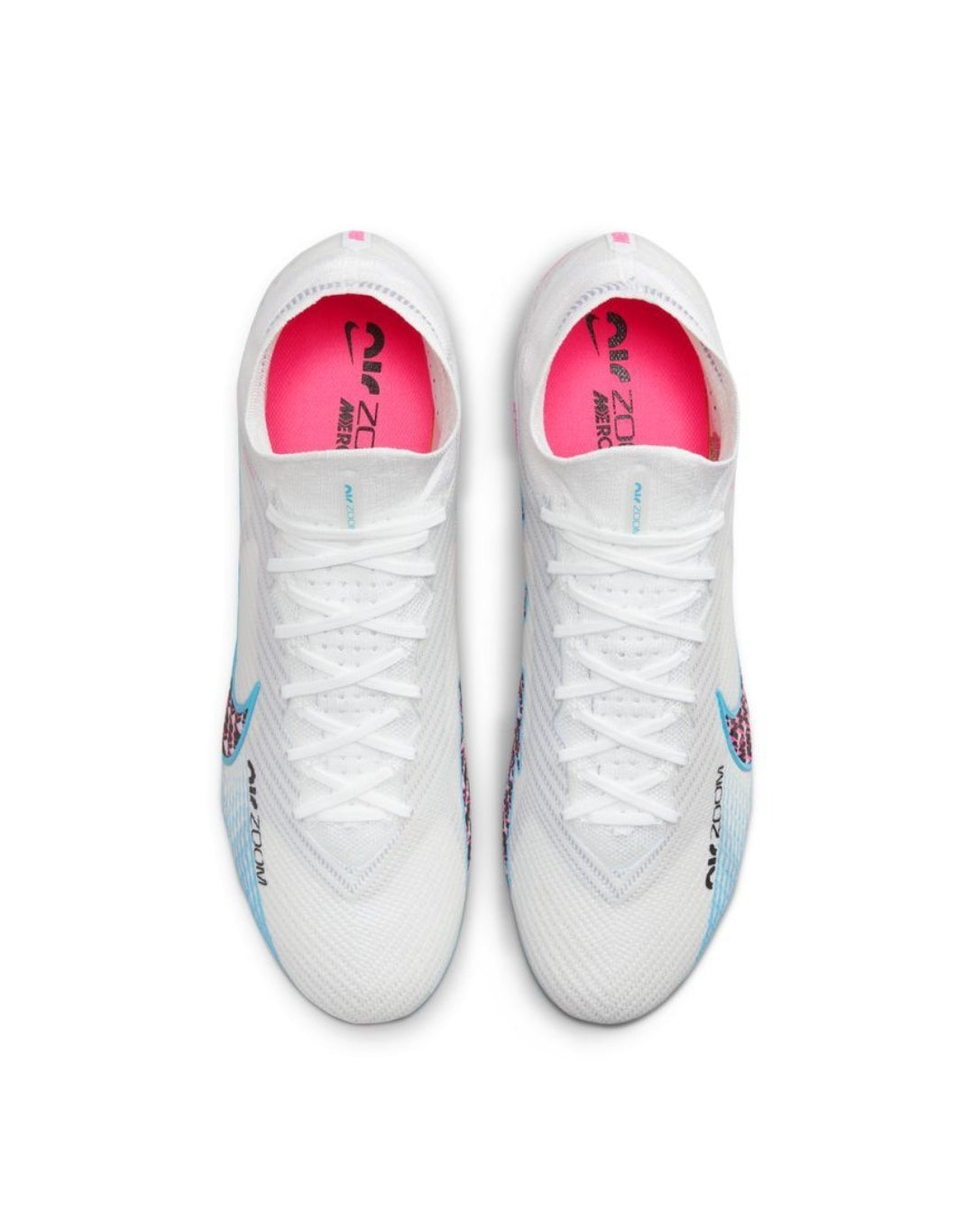 Nike Zoom Superfly 9 Elite FG 'White/Baltic Blue-Pink Blast'