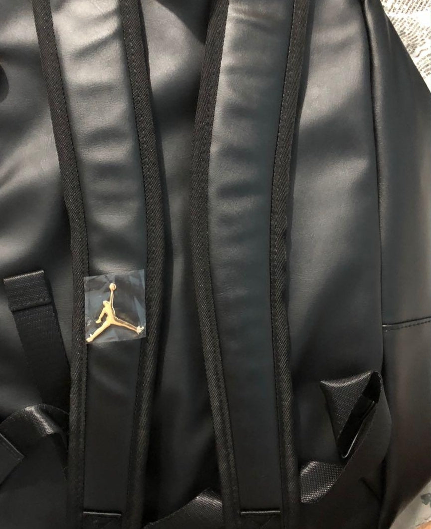 Jordan Backpack LE (Large) Black/Black-Gold