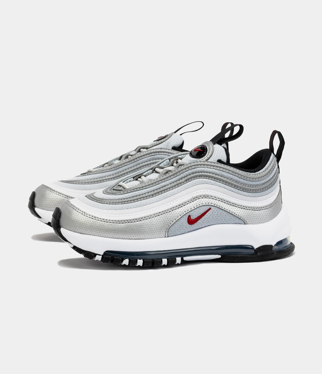 Nike Air Max 97 QS 'Silver Bullet' (PS) Metallic Silver/Varsity Red