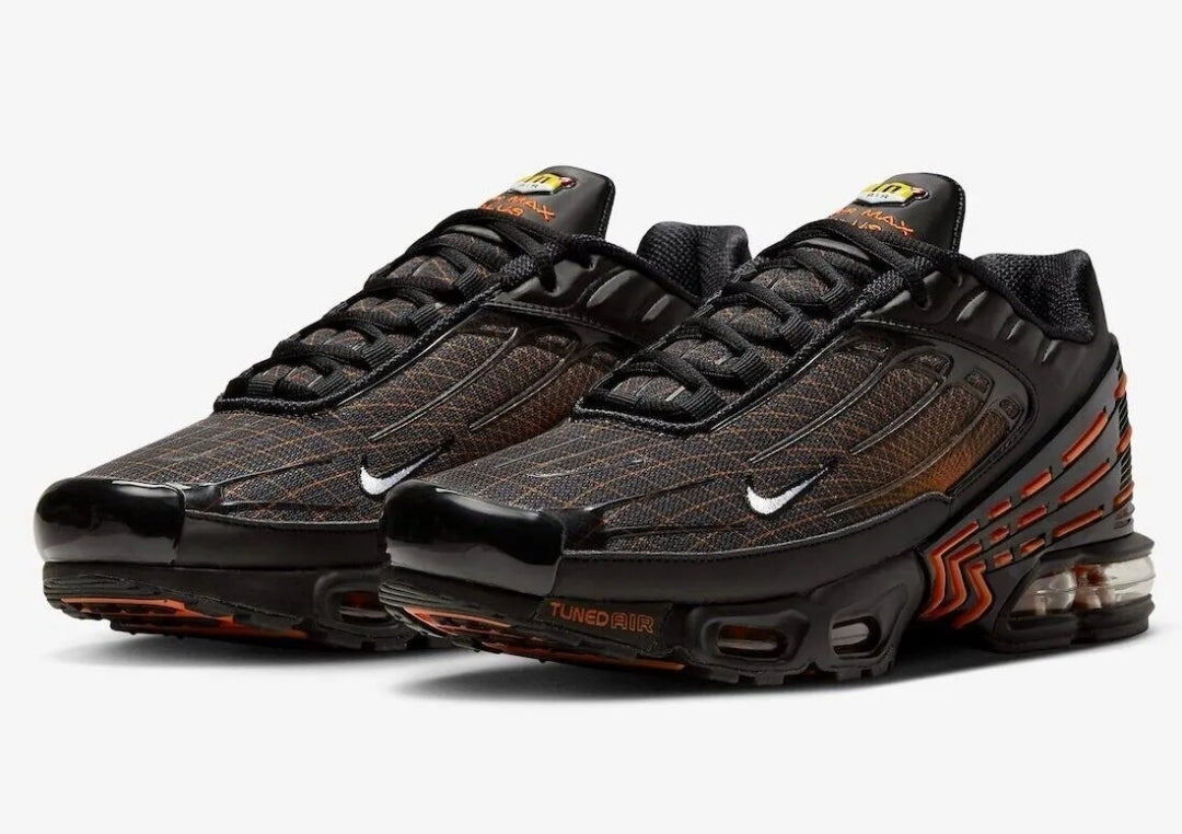 Nike Air Max Plus III 'Black/White-Safety Orange'