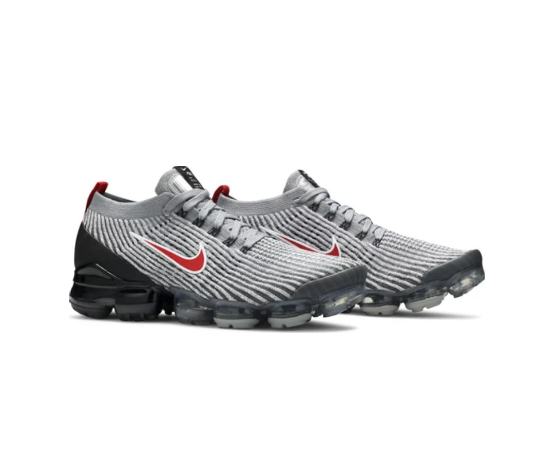 Nike Air Vapormax Flyknit 3 'Particle Grey/University Red'