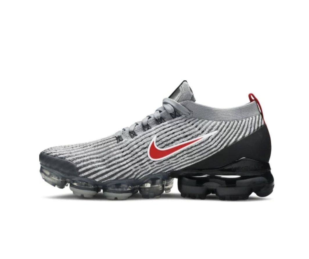 Nike Air Vapormax Flyknit 3 'Particle Grey/University Red'