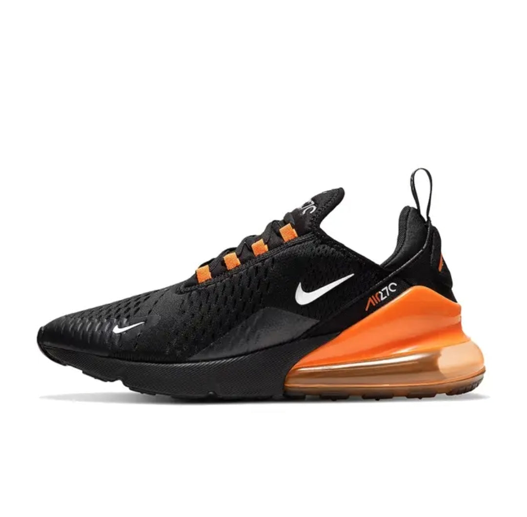 Nike Air Max 270 'Black/Metallic Silver-Total Orange'