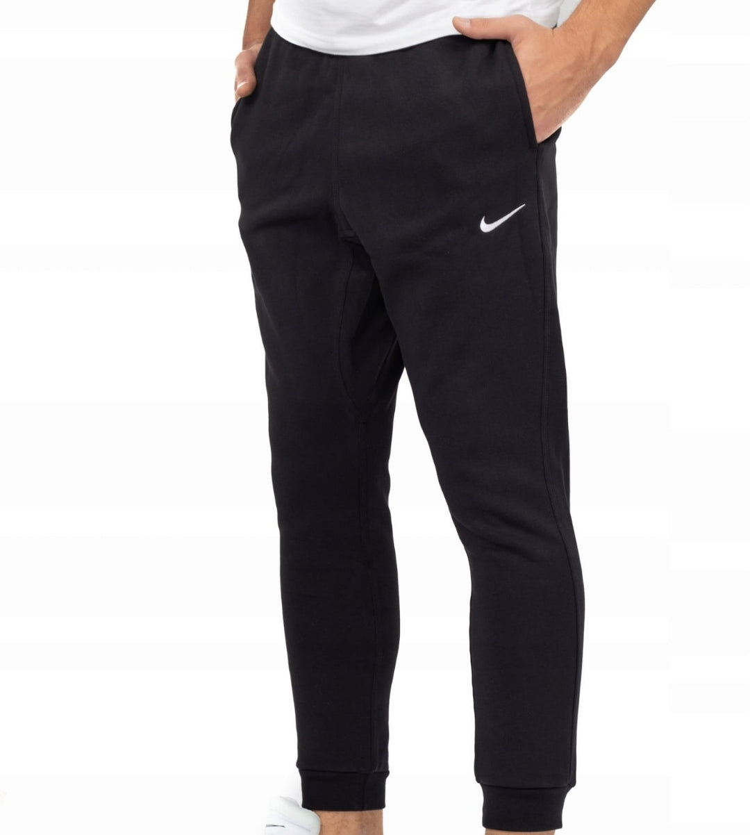 Nike Club Fleece Tracksuit (Zip Hoodie/Joggers) 'Black/Black-White'