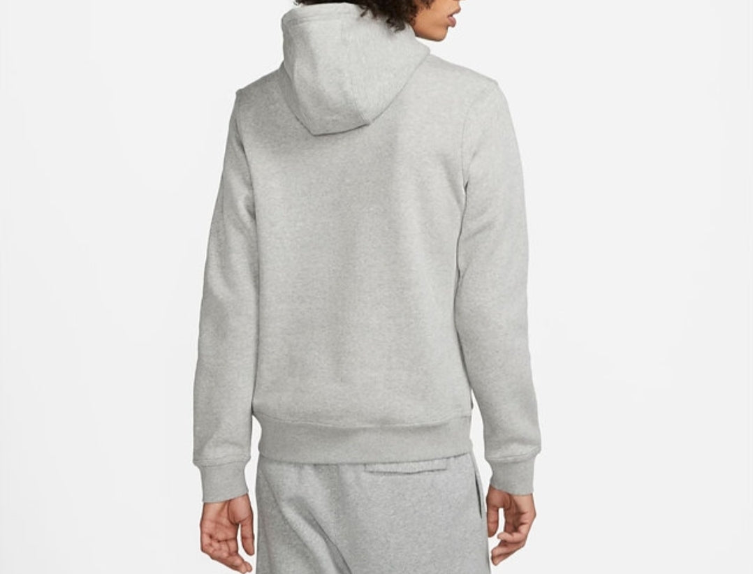 Nike Club Fleece Tracksuit (Pullover Hoodie/Joggers) 'Grey/Grey-White'