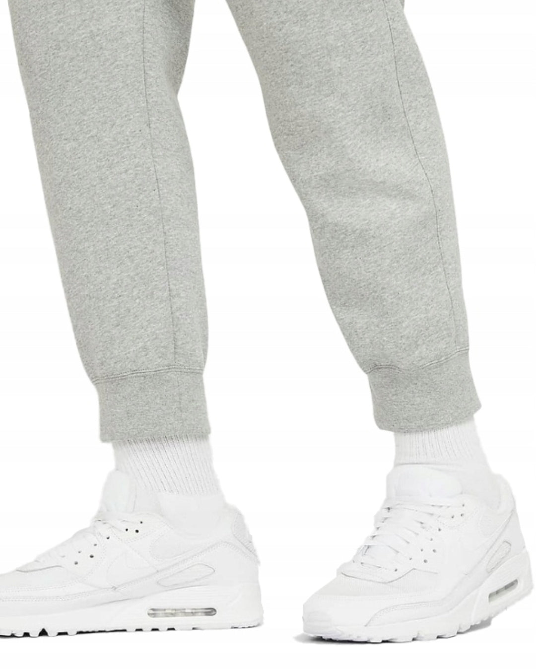 Nike Club Fleece Tracksuit (Pullover Hoodie/Joggers) 'Grey/Grey-White'