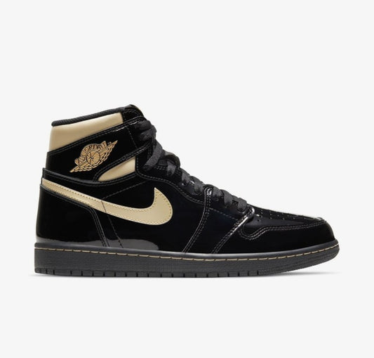 Air Jordan Retro 1 High OG "Black Metallic Gold" 'Black/Metallic Gold-Black'