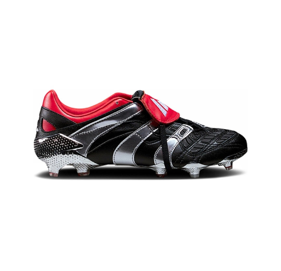 Adidas Predator Accelerator FG 'Pro:Direct Soccer 25 Year Anniversary' 'Core Black/Metallic Silver-Red'