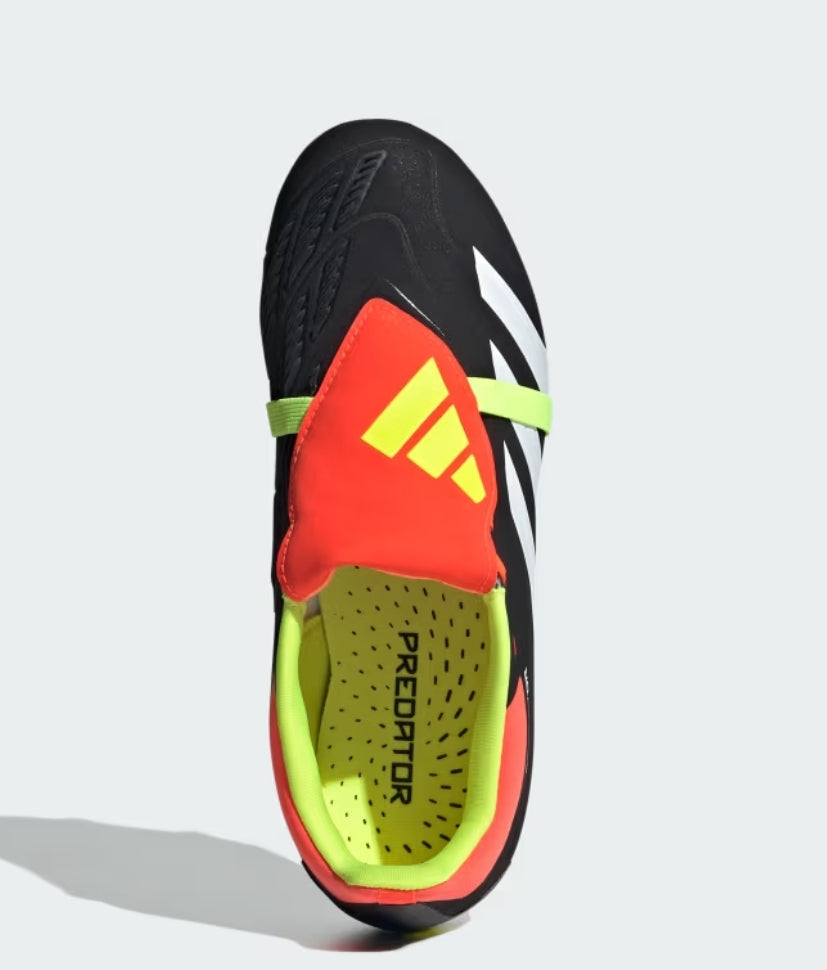 Adidas Predator Elite Foldover Tongue Junior FG 'Solar Energy Pack' 'Core Black/Cloud White-Solar Red'