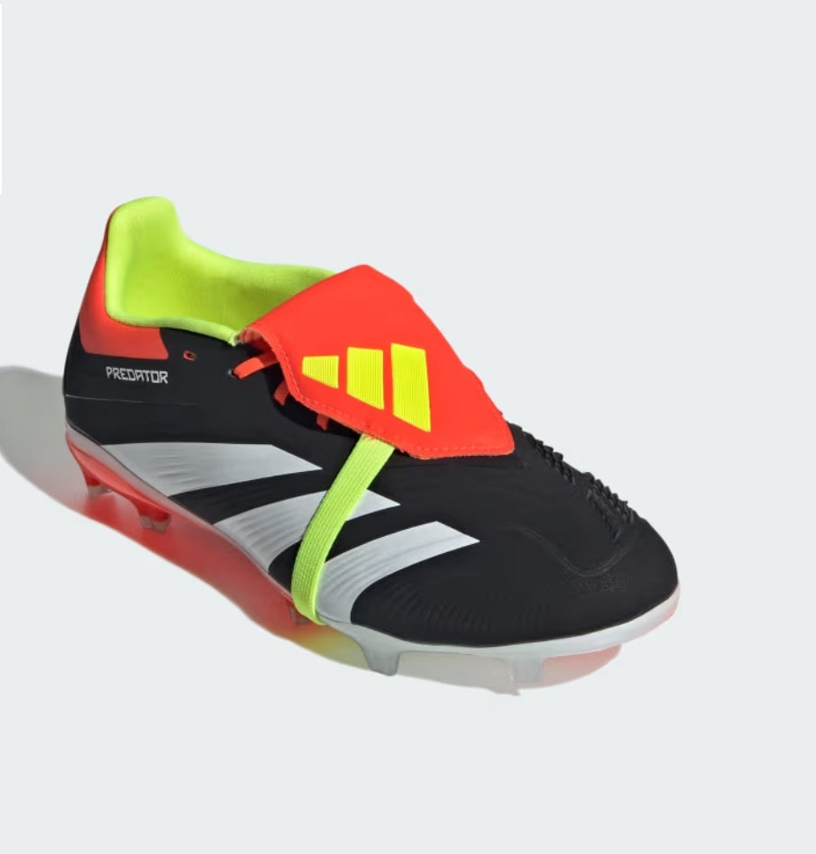 Adidas Predator Elite Foldover Tongue Junior FG 'Solar Energy Pack' 'Core Black/Cloud White-Solar Red'