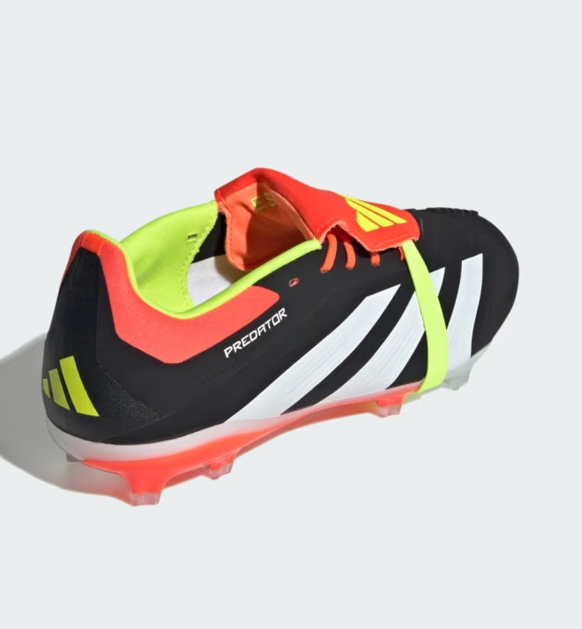 Adidas Predator Elite Foldover Tongue Junior FG 'Solar Energy Pack' 'Core Black/Cloud White-Solar Red'