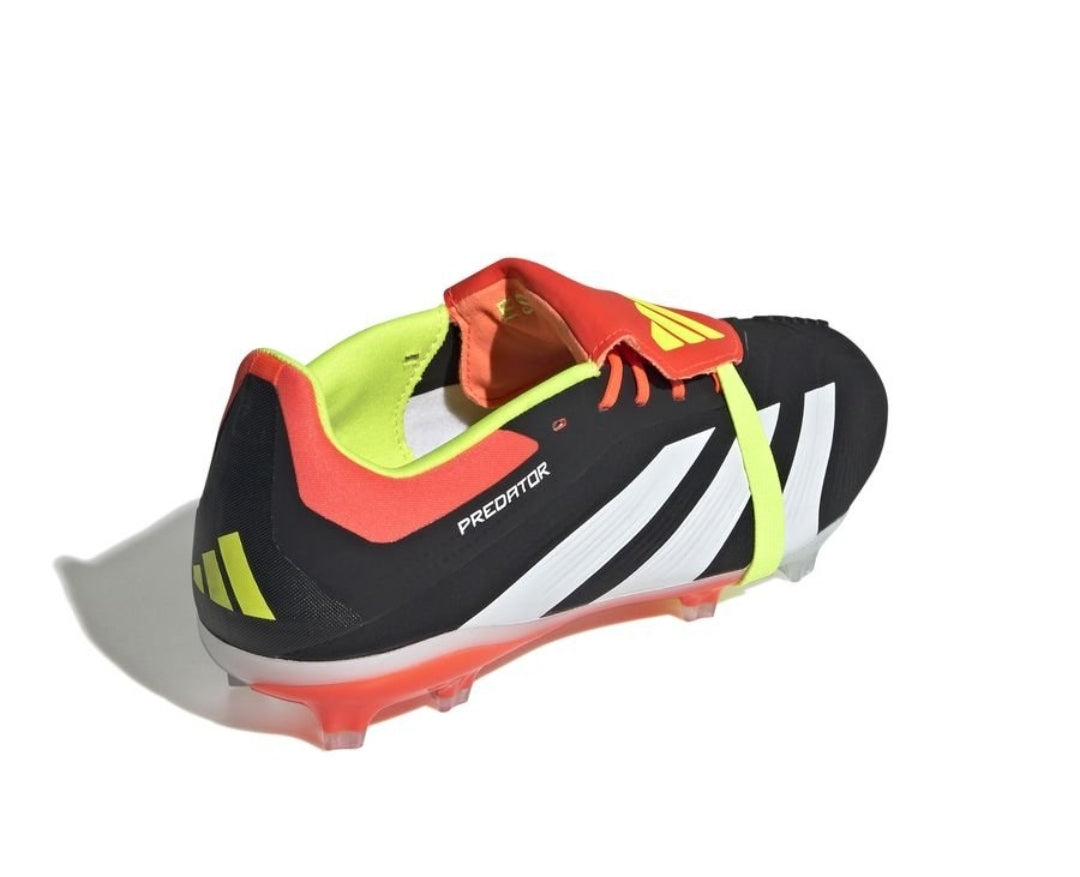 Adidas Predator Elite Foldover Tongue Junior FG 'Solar Energy Pack' 'Core Black/Cloud White-Solar Red'