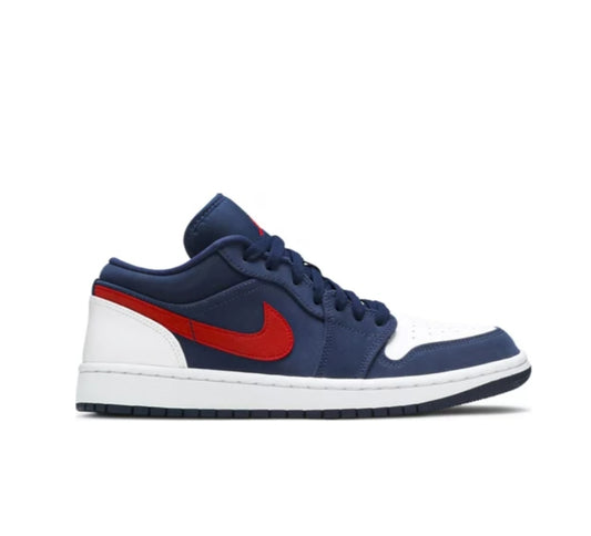 Air Jordan 1 Low SE 'USA' 'Midnight Navy/University Red'