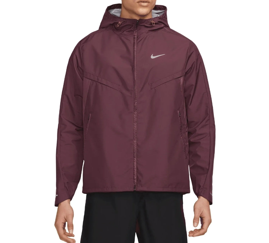 Nike Men's Windrunner Storm-Fit Running Jacket 'Dark Burgundy/Reflective Silver