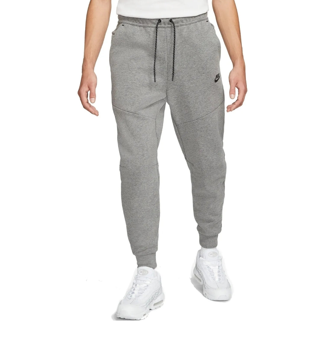 Nike Tech Fleece Full Tracksuit 'White/Black-Carbon Heather-Black'