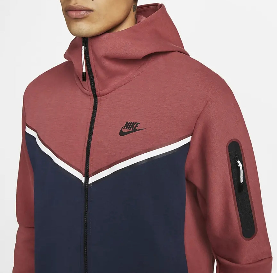 Nike Tech Fleece Full Tracksuit 'Cedar/Obsidian-Black'