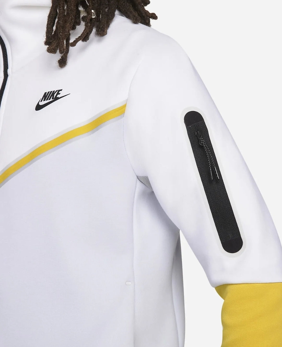 Nike Tech Fleece Full Tracksuit 'White/Football Grey-Vivid'