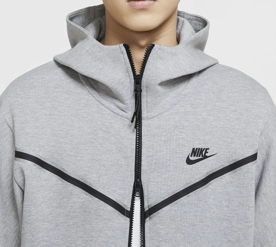 Nike Tech Fleece Full Tracksuit 'Dark Grey Heather/Black'