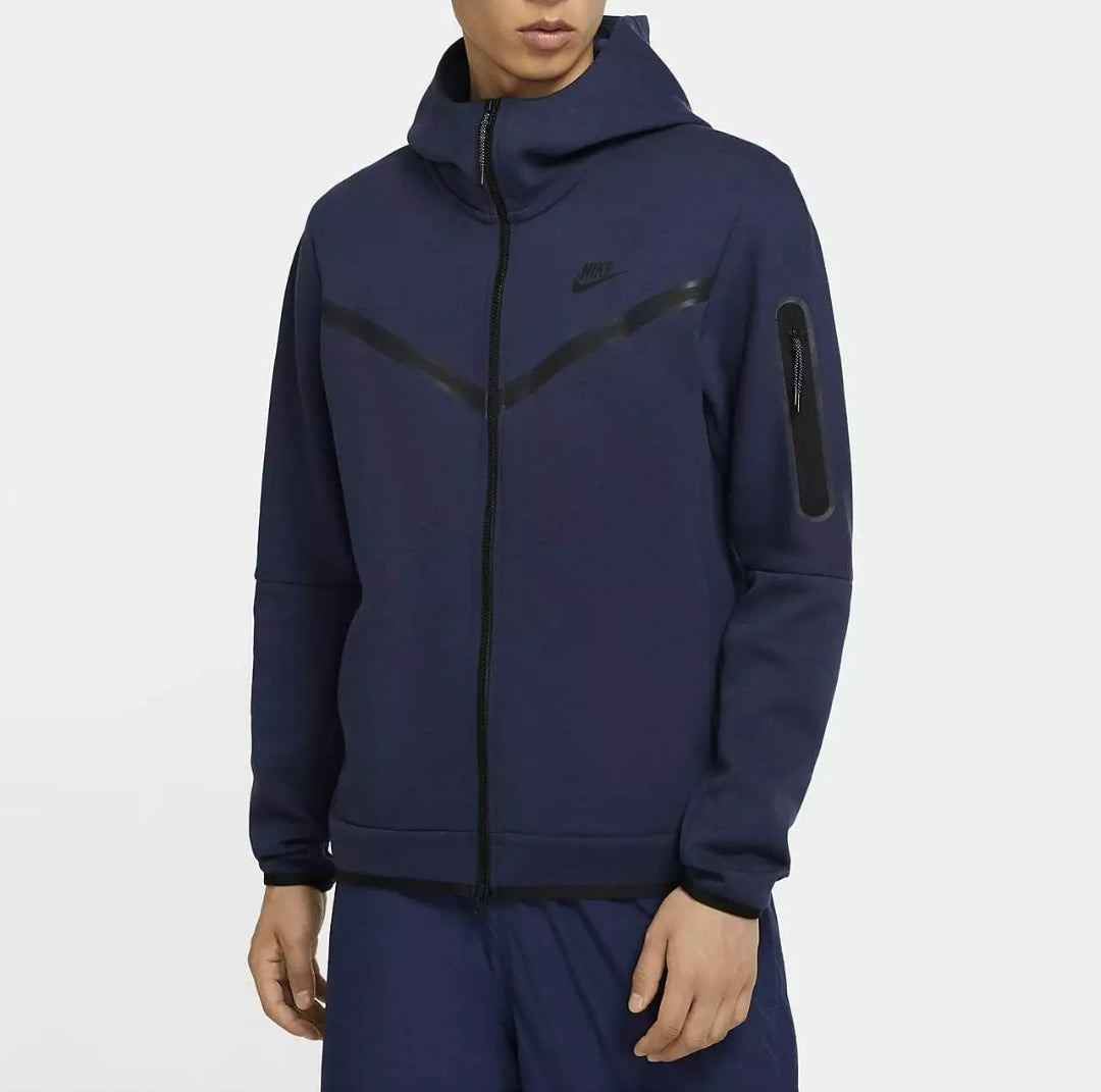 Nike Tech Fleece Full Tracksuit 'Midnight Navy/Black'