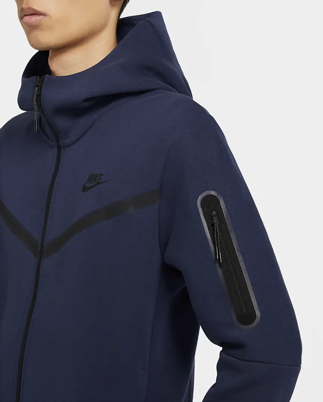 Nike Tech Fleece Full Tracksuit 'Midnight Navy/Black'