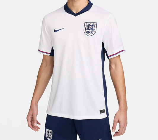 Nike Dri-Fit England 24/25 Stadium Home Football Shirt 'White/Blue Void'