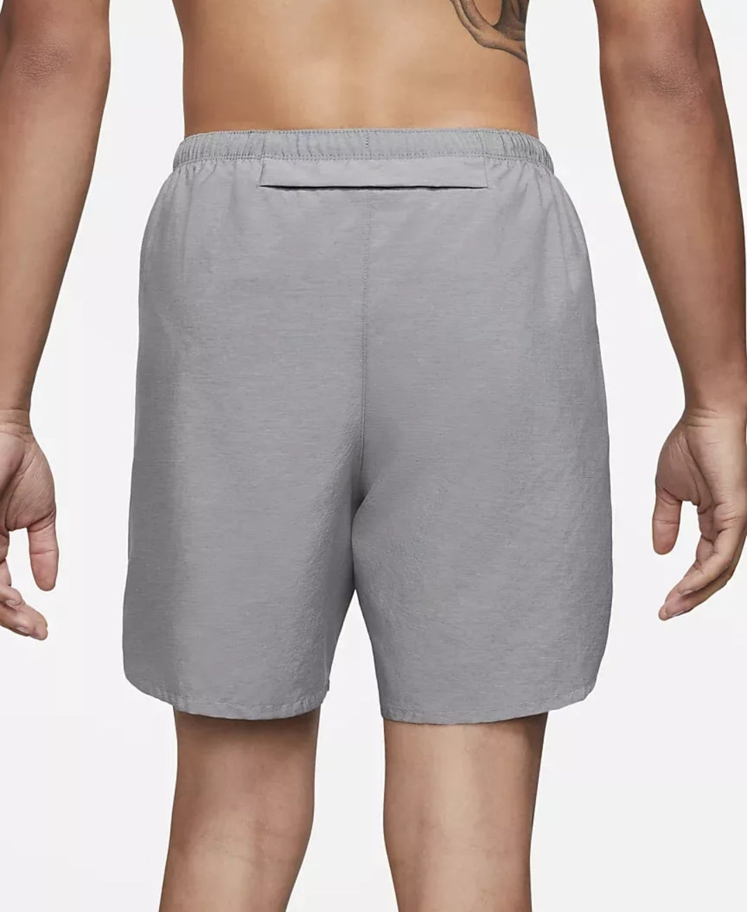 Nike Challenger Dri-Fit 7Inch Brief-Lined Running Shorts 'Grey Heather/Reflective Silver'