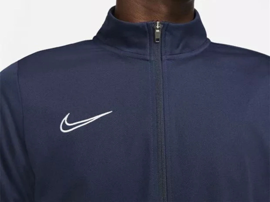 Nike Dri-Fit Academy Knit Tracksuit 'Obsidian/White-White'