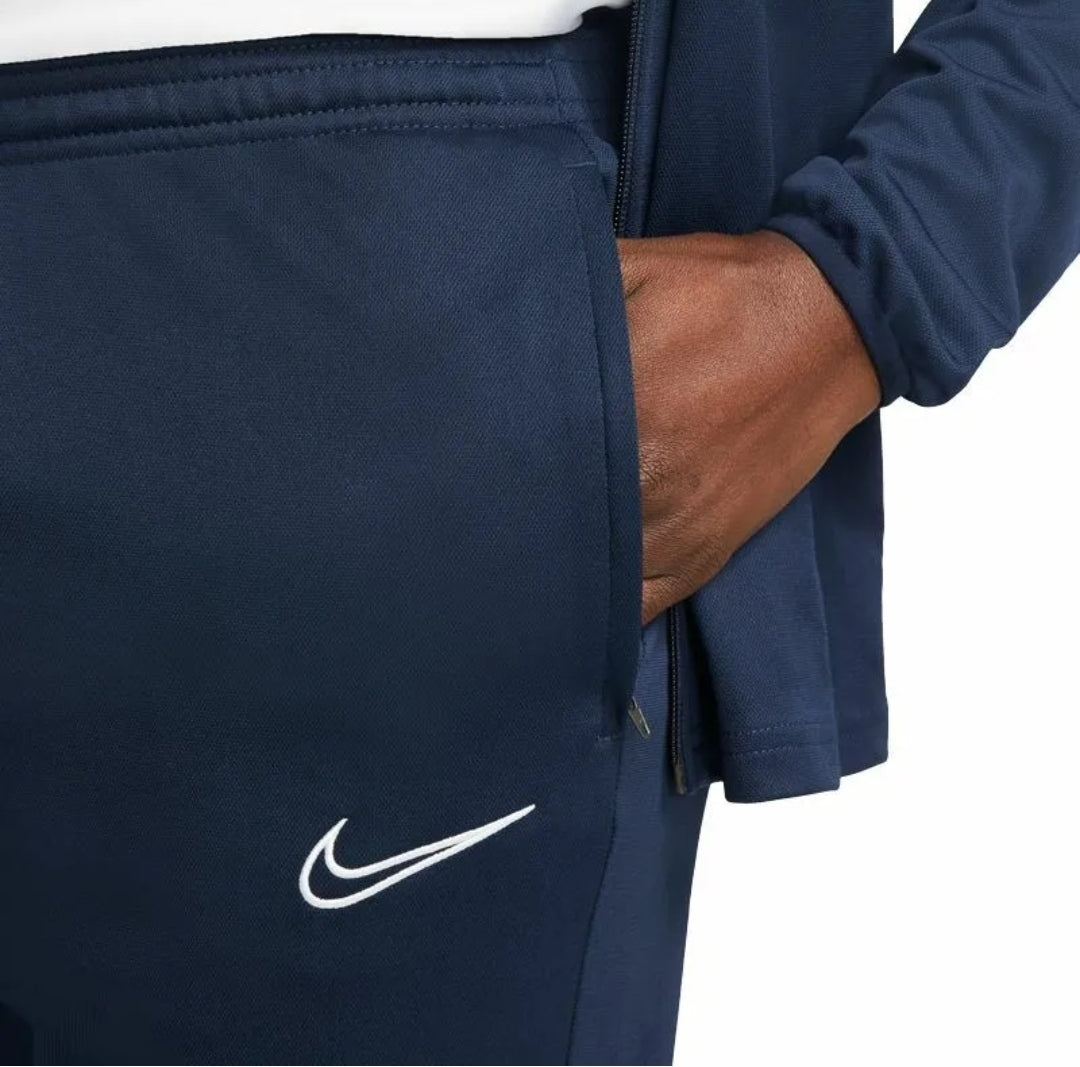 Nike Dri-Fit Academy Knit Tracksuit 'Obsidian/White-White'