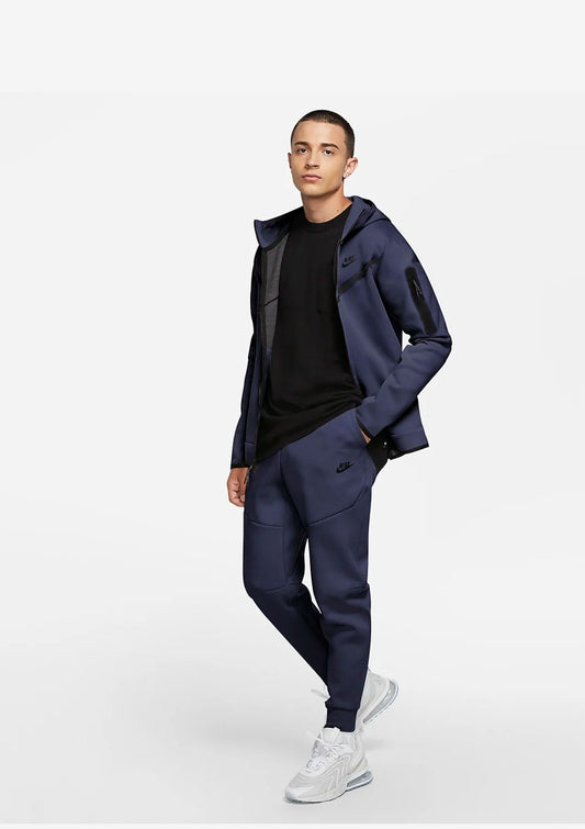 Nike Tech Fleece Full Tracksuit 'Midnight Navy/Black'