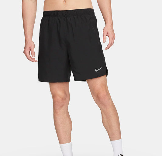 Nike Challenger Dri-Fit 7Inch Brief-Lined Running Shorts 'Black/Reflective Silver'