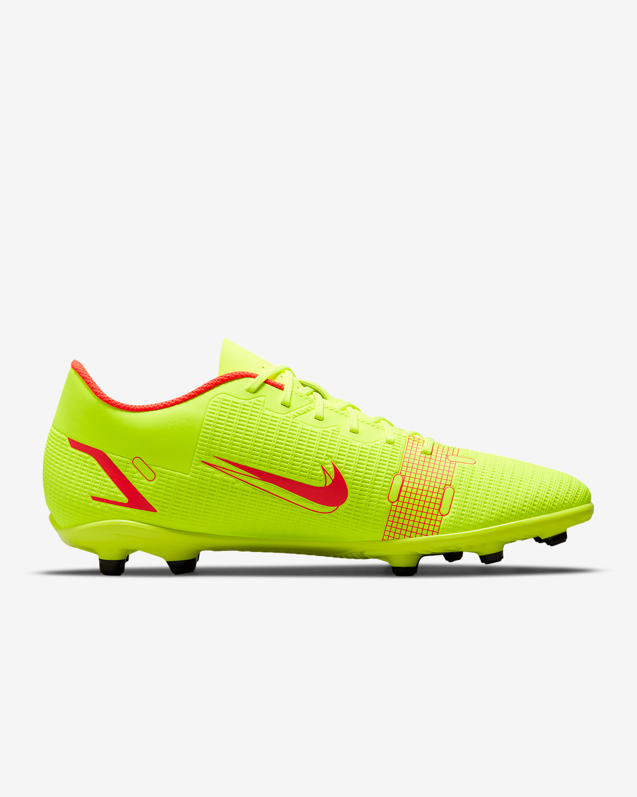 Nike Vapor 14 Club FG/MG 'Volt/Bright Crimson'