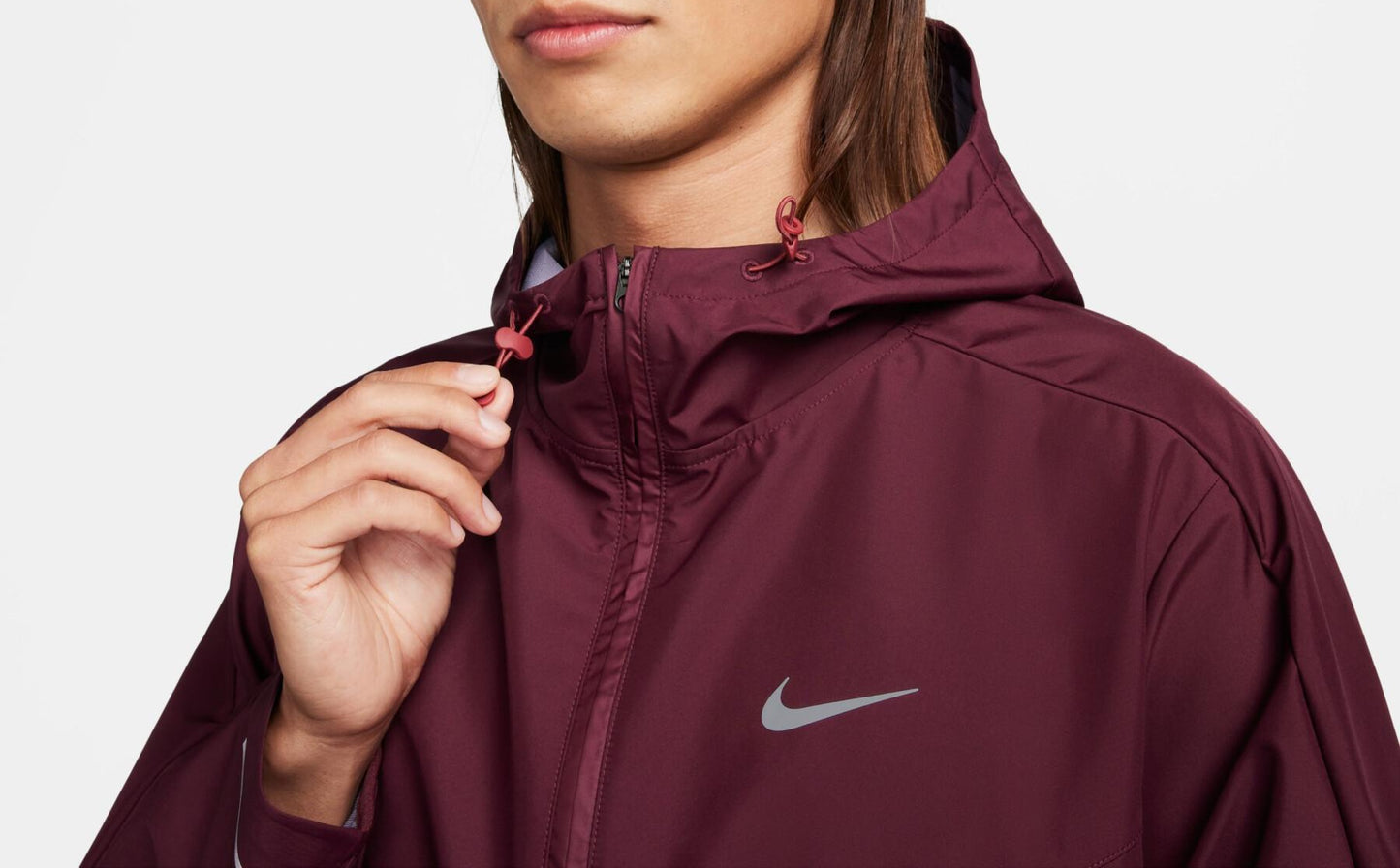 Nike Men's Windrunner Storm-Fit Running Jacket 'Dark Burgundy/Reflective Silver