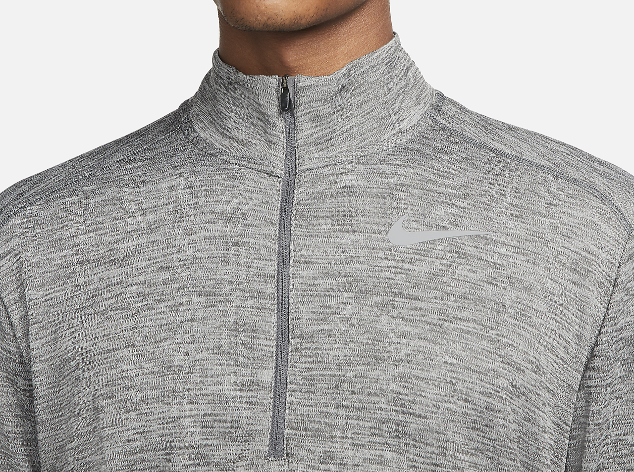 Nike Dri-Fit Pacer 1/2-Zip Running Top 'Iron Grey/Grey Fog'