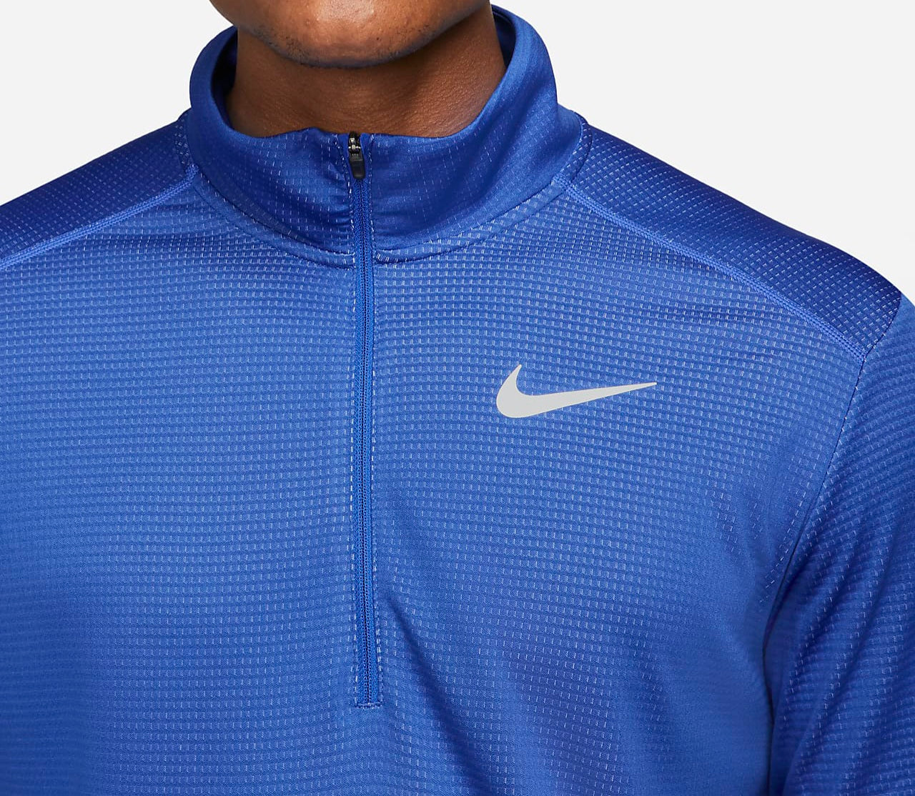 Nike Pacer Dri-Fit 1/2-Zip Running Top 'Game Royal/Light Smoke Grey'