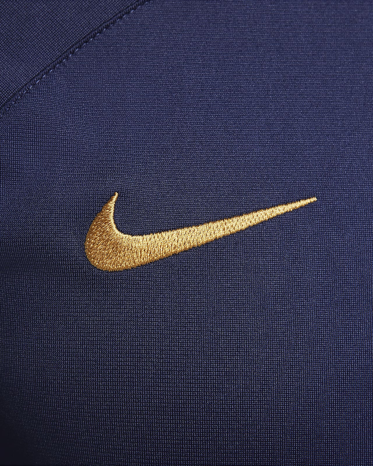 Paris Saint-Germain Strike Nike Dri-Fit Hooded Football Tracksuit 'Blackened Blue/Blackened Blue-Gold Suede'