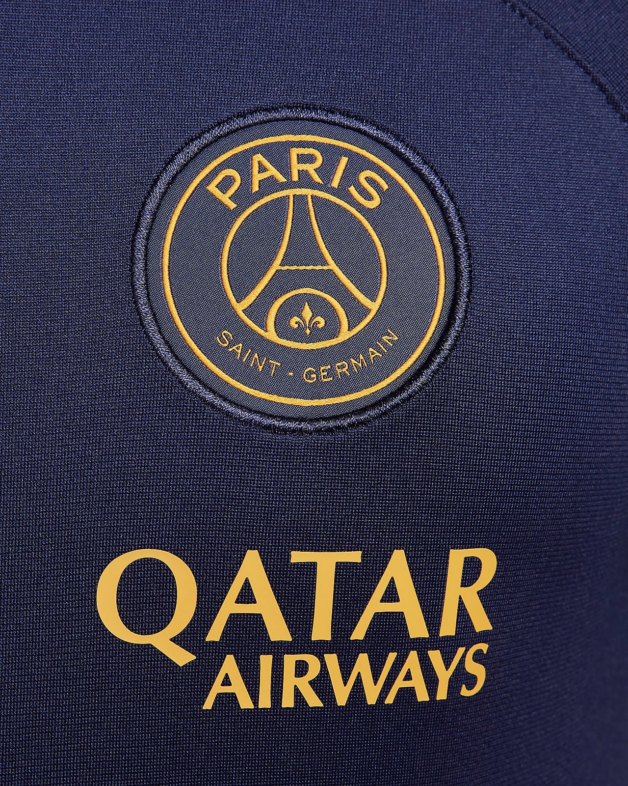 Paris Saint-Germain Strike Nike Dri-Fit Hooded Football Tracksuit 'Blackened Blue/Blackened Blue-Gold Suede'