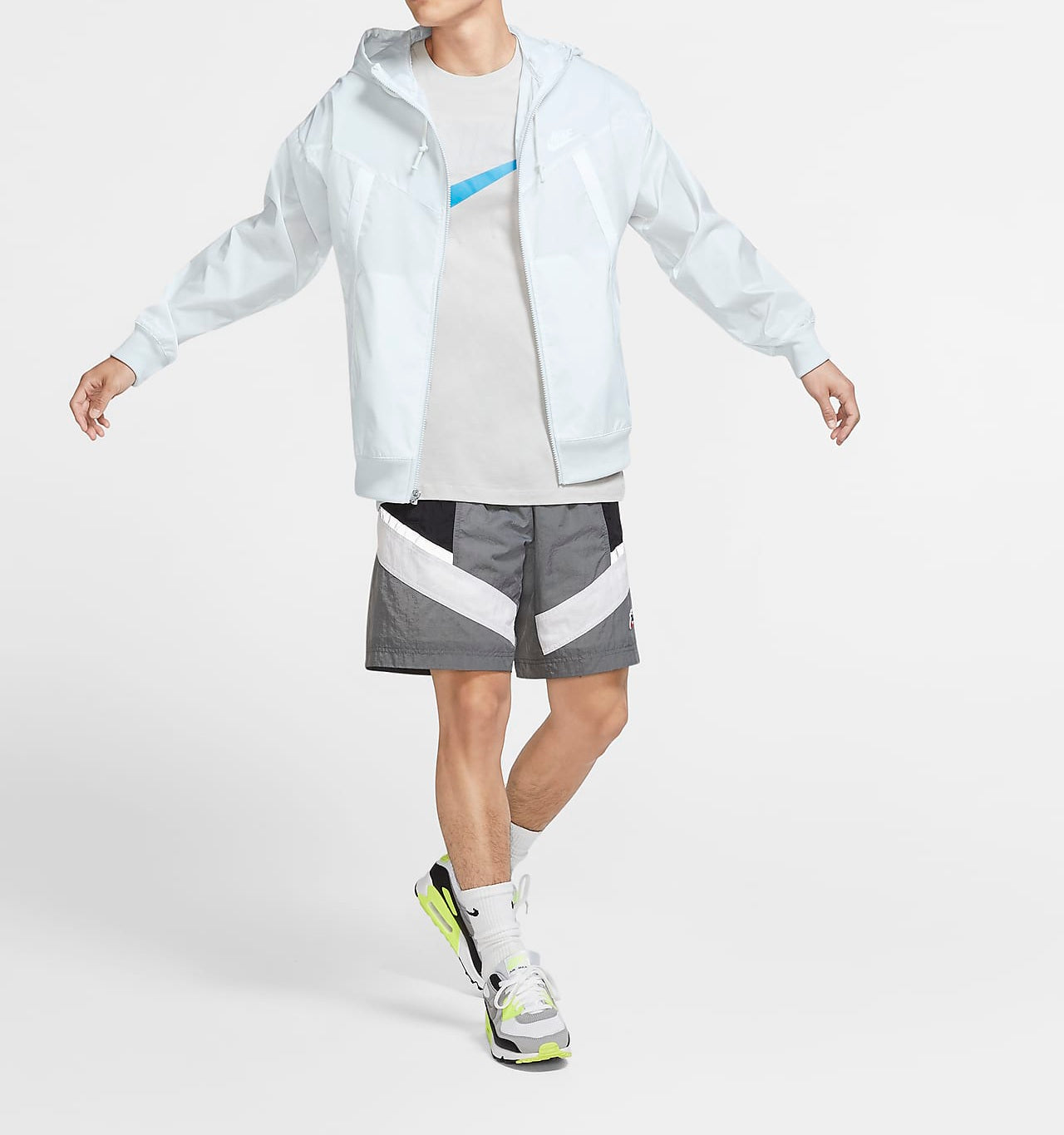 Nike Sportswear Windrunner
Men's Jacket 'Photon Dust/Summit White-White'