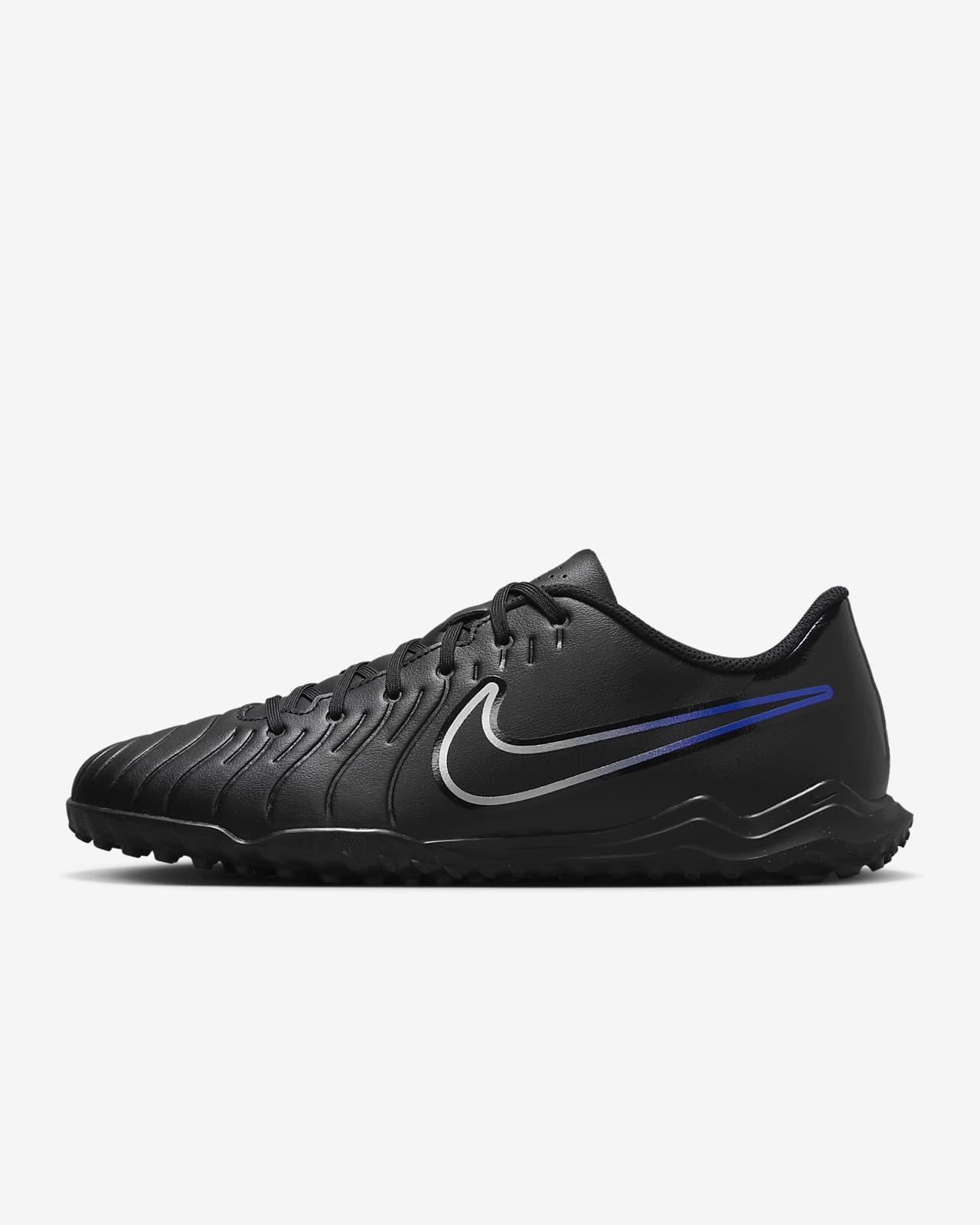 Nike Legend 10 Club TF 'Black/Chrome-Hyper Royal'